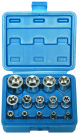 14Pc 1/4", 3/8" & 1/2" Drive E-Type Socket Set