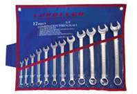 12Pc AF Professional Spanner Set CR-V Steel