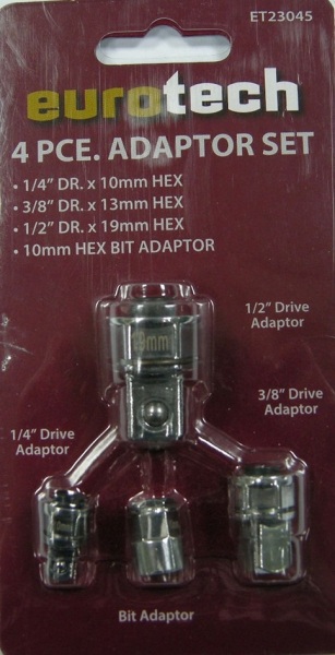 4Pc Adaptor Set